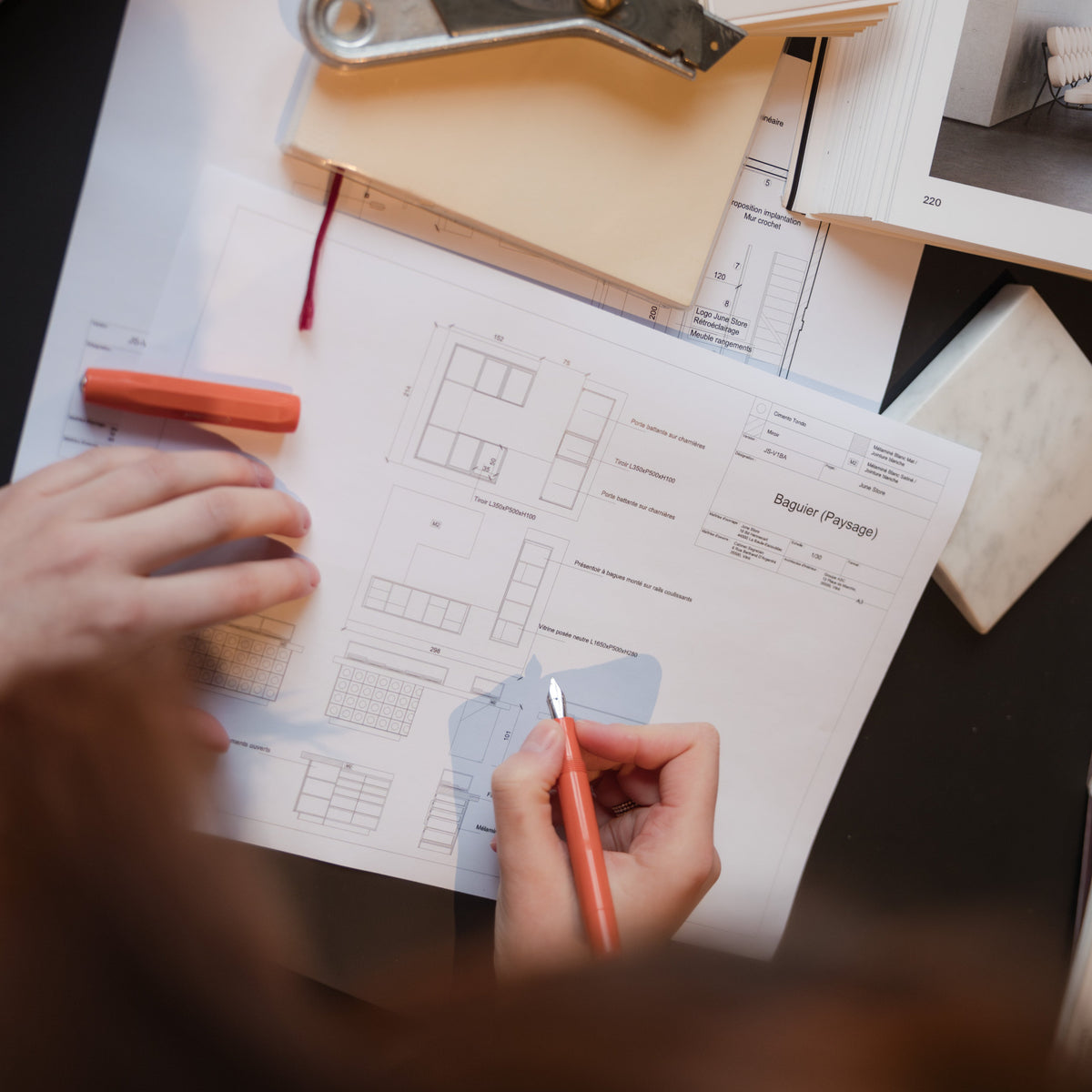 Rendez-vous de conception au Salon Maison Archibald