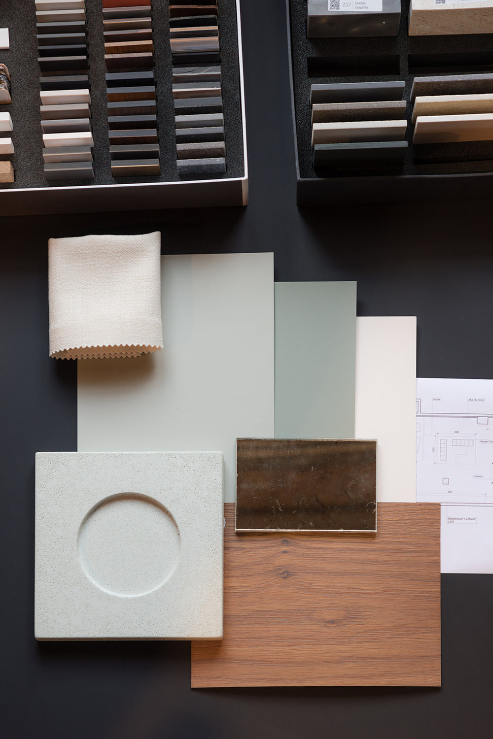Fabric and upholstery samples