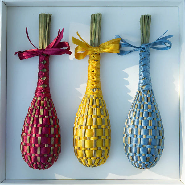 Trio of Lavender Spindles Box - Homage to Cézanne Still Life - Franc 1884 - 3