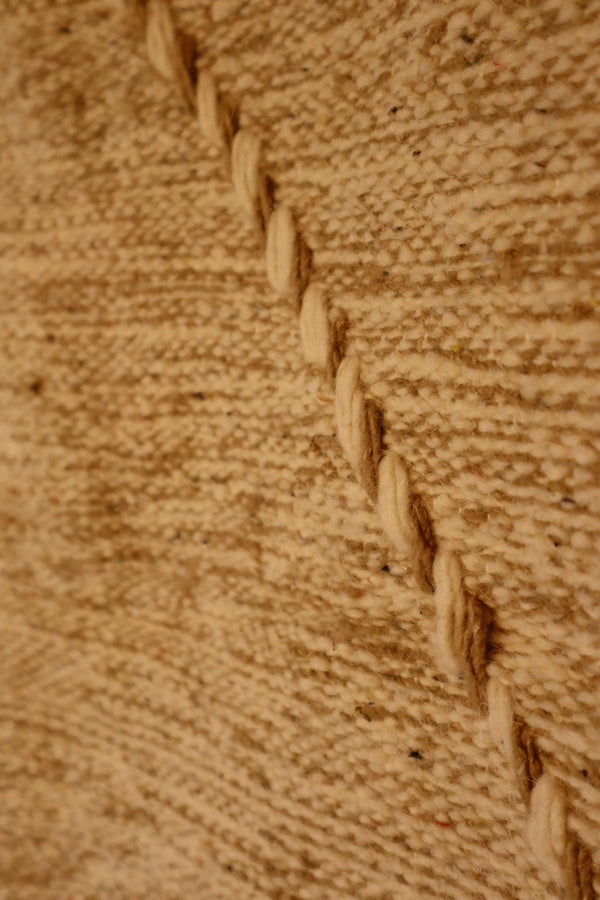 247x140cm Beige and White Berber Rug - LET GIRLS LEARN - 2