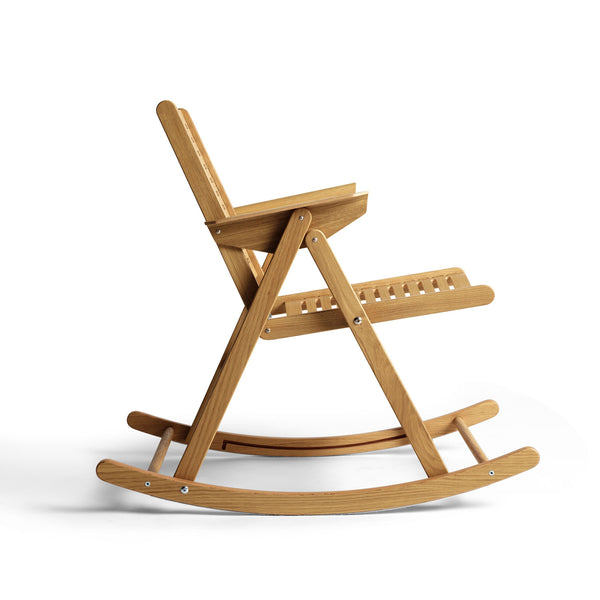 Fauteuil à bascule Rex - Chêne naturel - Rex Kralj - 2