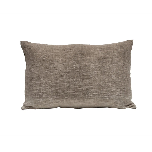 Talc Cushion 40x60cm in Cement Tie-Dye Cotton - Bed and Philosophy - 1