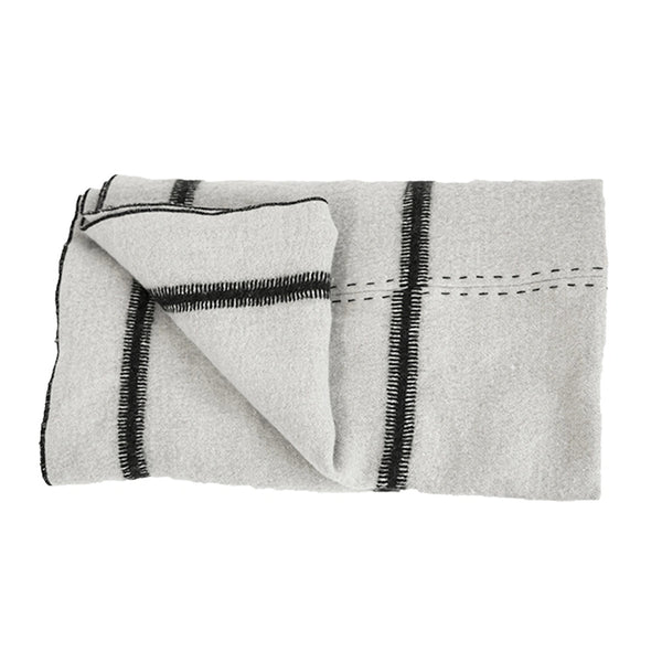 Uki Wool and Linen Throw 200x100 cm - Bed and Philosophy - 1
