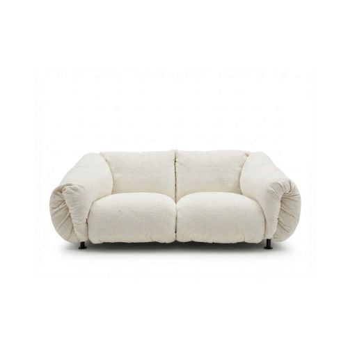 Zanotta Za:Za Max 2-Seater Sofa – Viero Fabric & Black Frame - 2