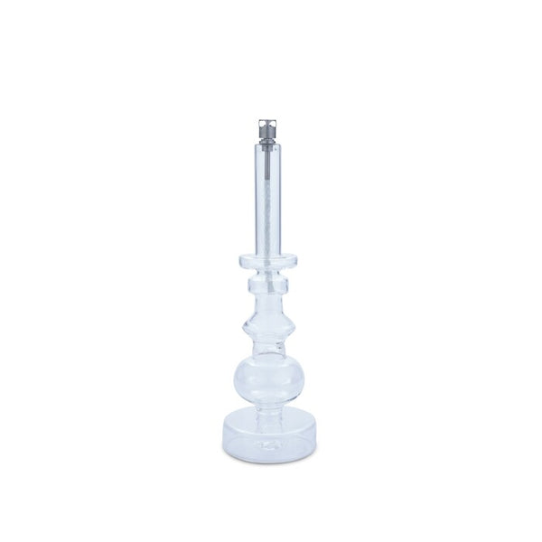 Oil Lamp Clear Chandelier M - Chrome - Peri Living - 1