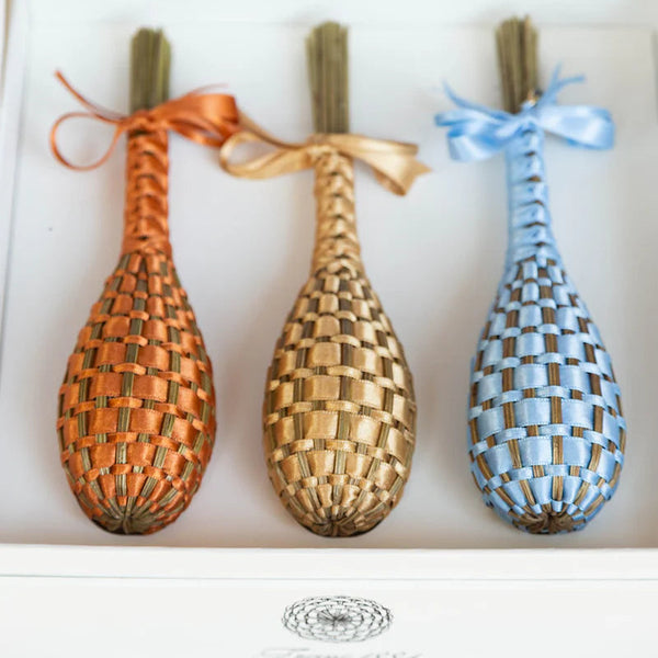 Trio box of Lavender spindles - Homage to Cézanne Les Baigneuses - Franc 1884 - 3