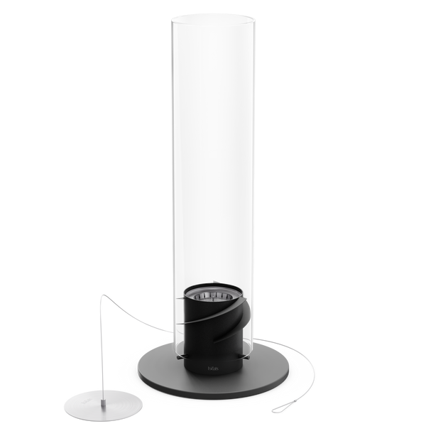 Bioethanol Table Fireplace SPIN 1500 - Matte Black - Höfats - 3