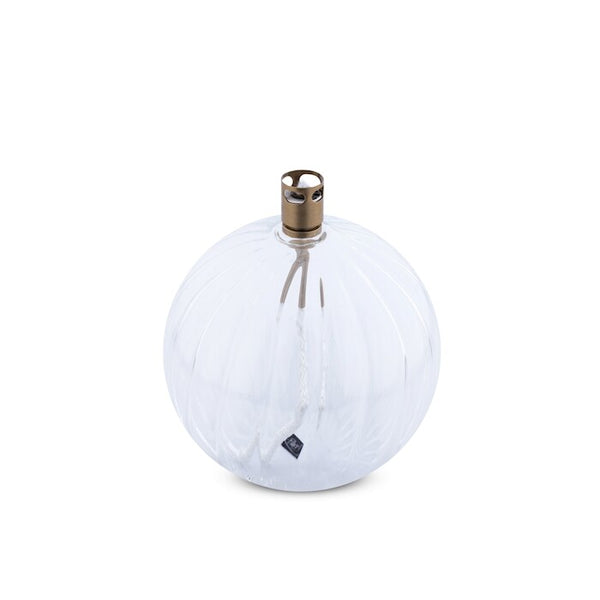 Lampe à huile ronde M - Laiton Ciselée - Peri Living - 1