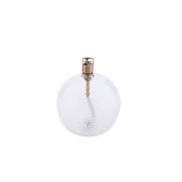 Lampe à huile ronde S - Laiton Martelée - Peri Living - 1