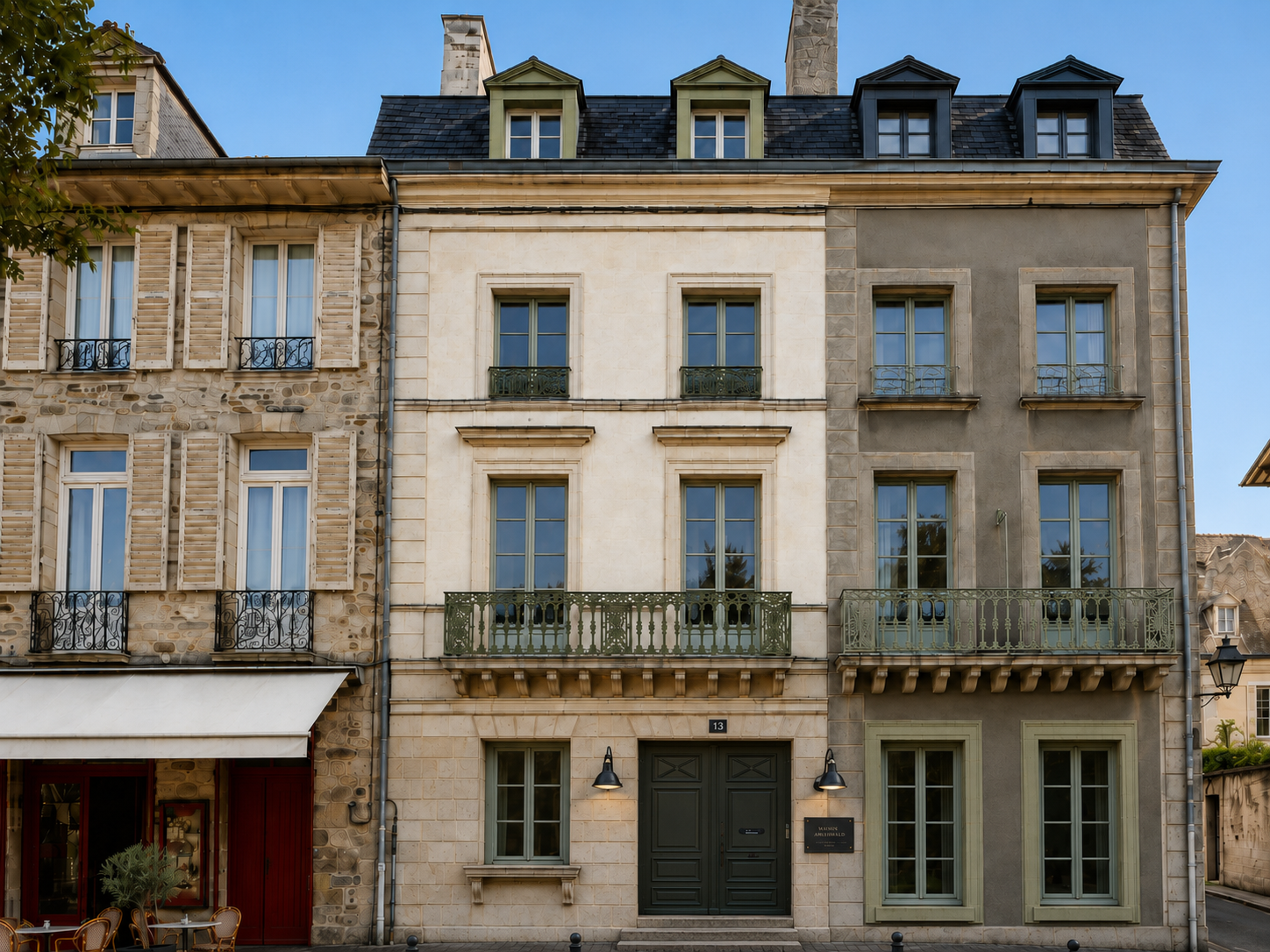 Maison Archibald au 13 place du Marchix à Vitré