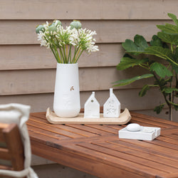 Maison lumineuse fleurie en porcelaine - Räder