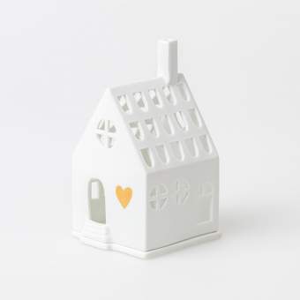 La maison lumineuse en porcelaine Home is where the heart is - Räder