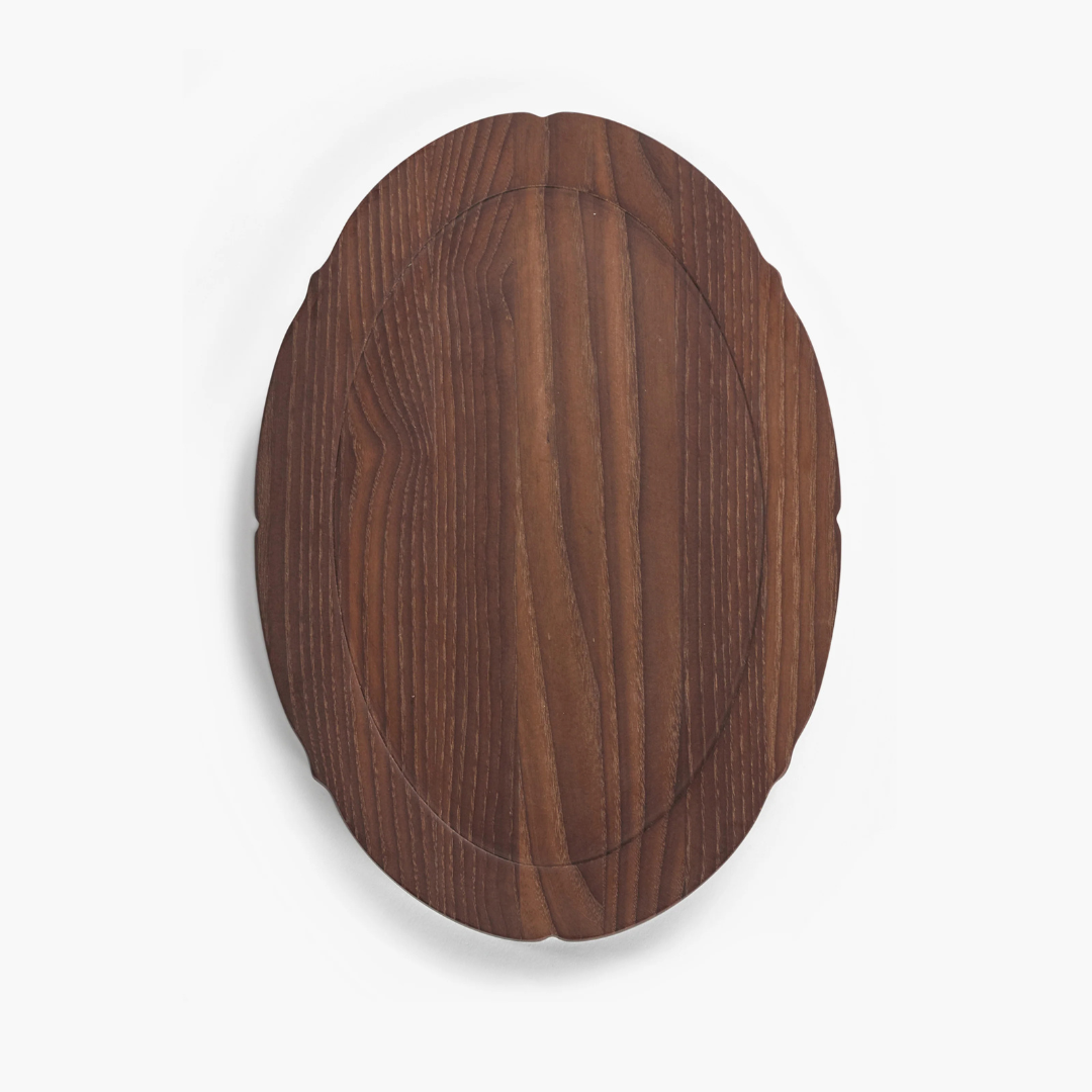 Plateau ovale 30 cm “Silhouette” – Serax (Sergio Herman)