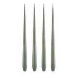 Bougie chandelle 32cm vert taupe mat Ester Erik design scandinave