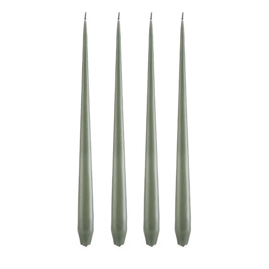 Candle 32 cm Green soil Mat - Ester & Erik
