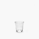 Verre espresso double paroi Silhouette transparent Sergio Herman Serax vue de face