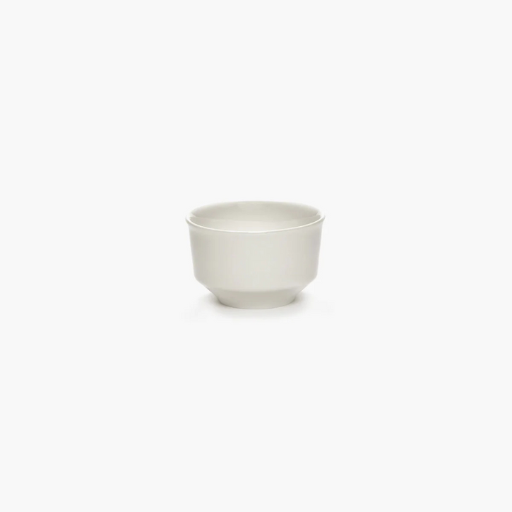 Bol XS blanc Silhouette Serax par Sergio Herman, porcelaine émaillée design épuré