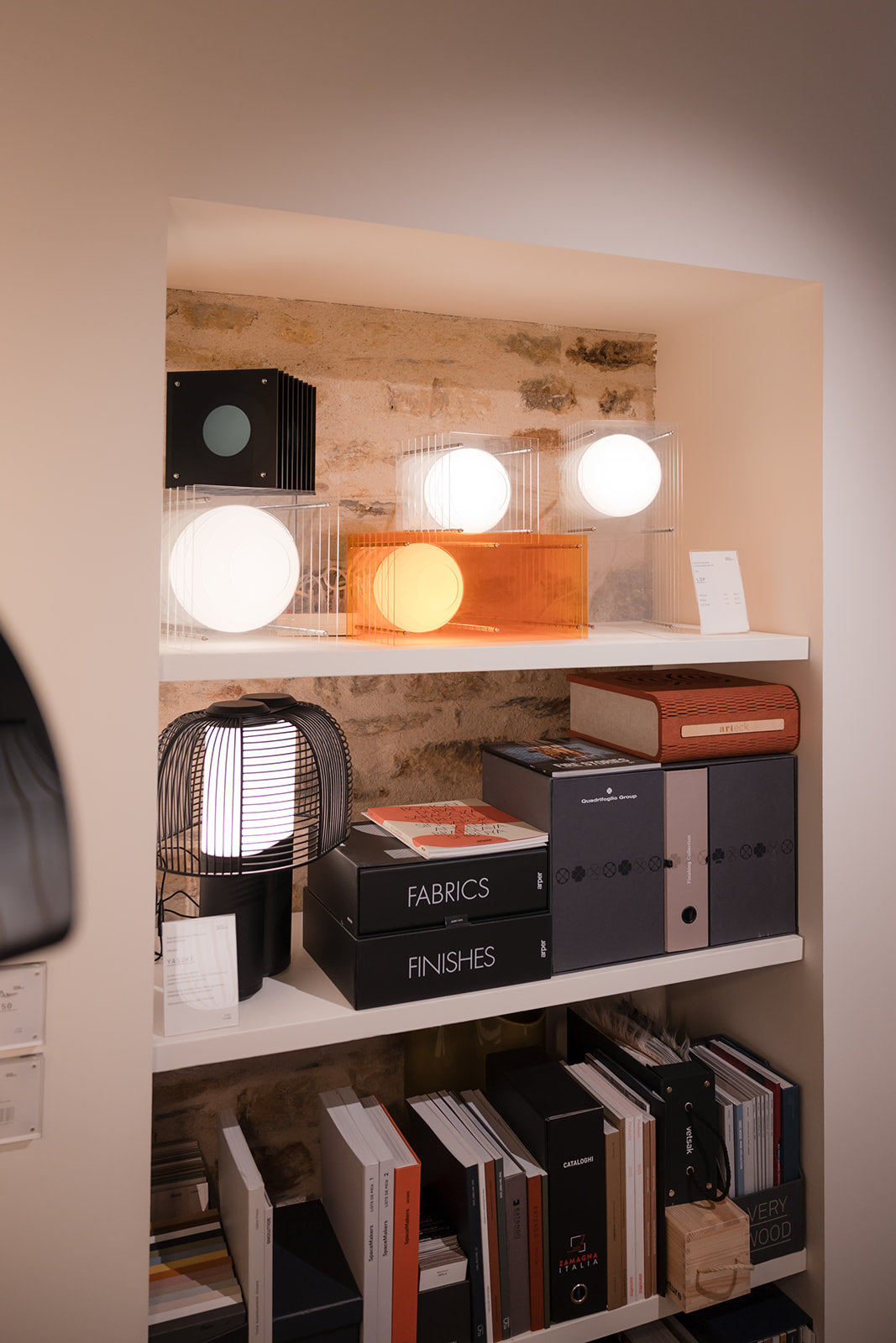 Maison Archibald Showroom and Materials Library at 13 Place du Marchix in Vitré