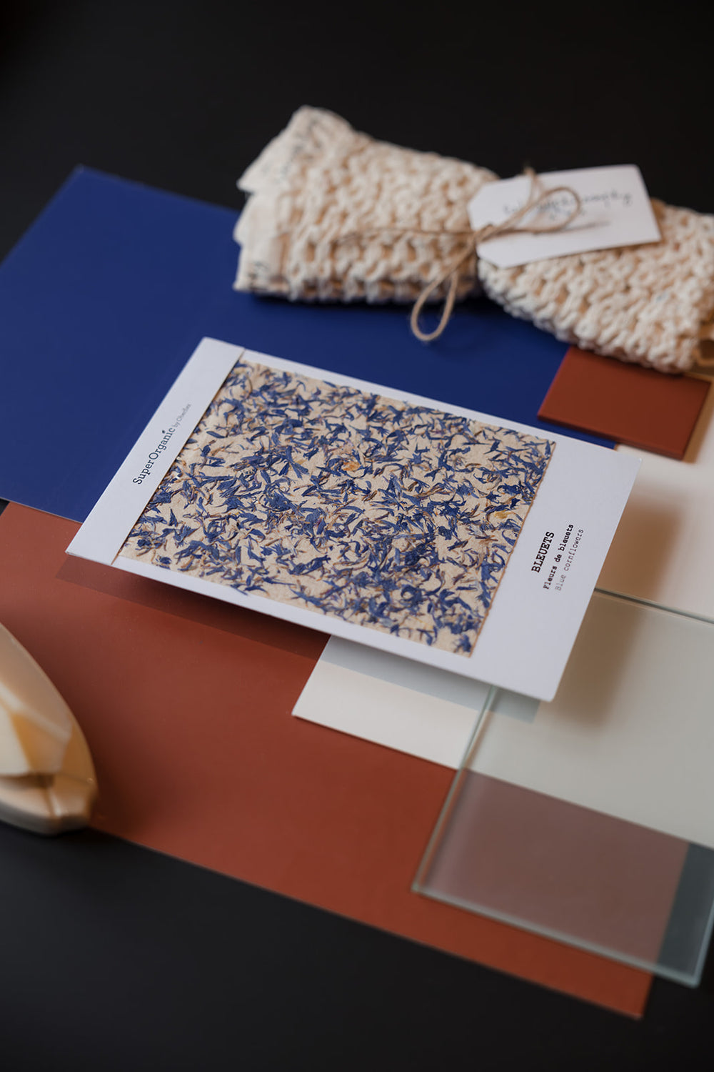 Paint and wallpaper swatches