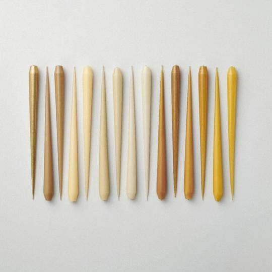 Chandelle artisanale sans goutte ni fumée Elderflower pour décoration intérieure premium