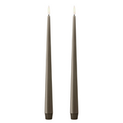 LED Candle - 30 cm Caviar - Ester & Erik