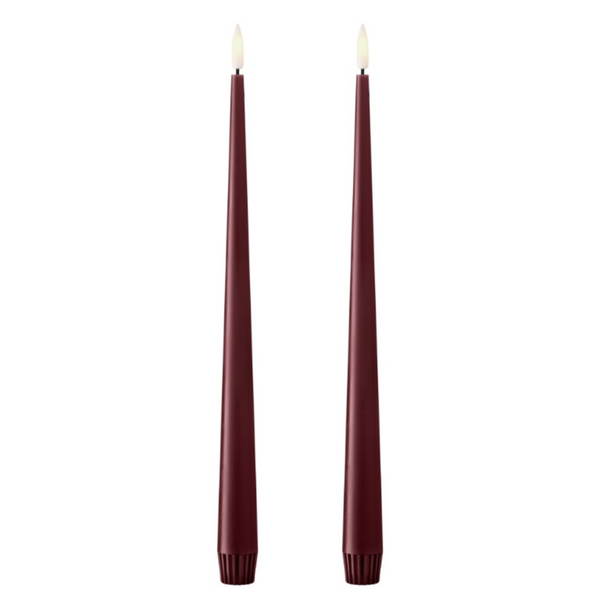 Bougie LED - 30 cm Deep wine - Ester & Erik - Maison Archibald