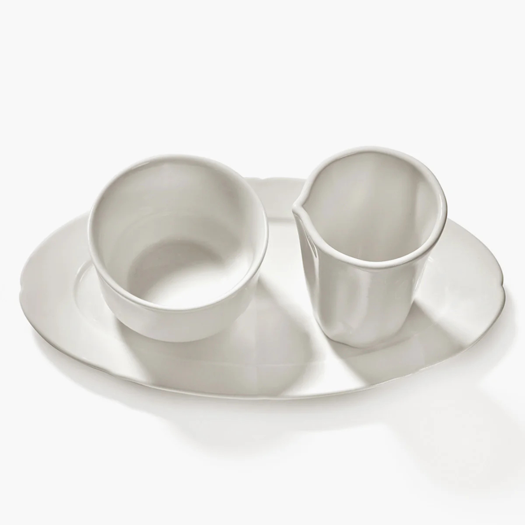 Vaisselle haut de gamme Serax - bol XS blanc artisanal aux finitions délicates
