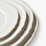 Assiette Silhouette Serax finition artisanale porcelaine premium Sergio Herman
