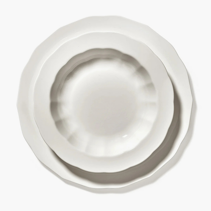 Mise en table assiette de dîner Silhouette collection premium Serax vaisselle haut de gamme