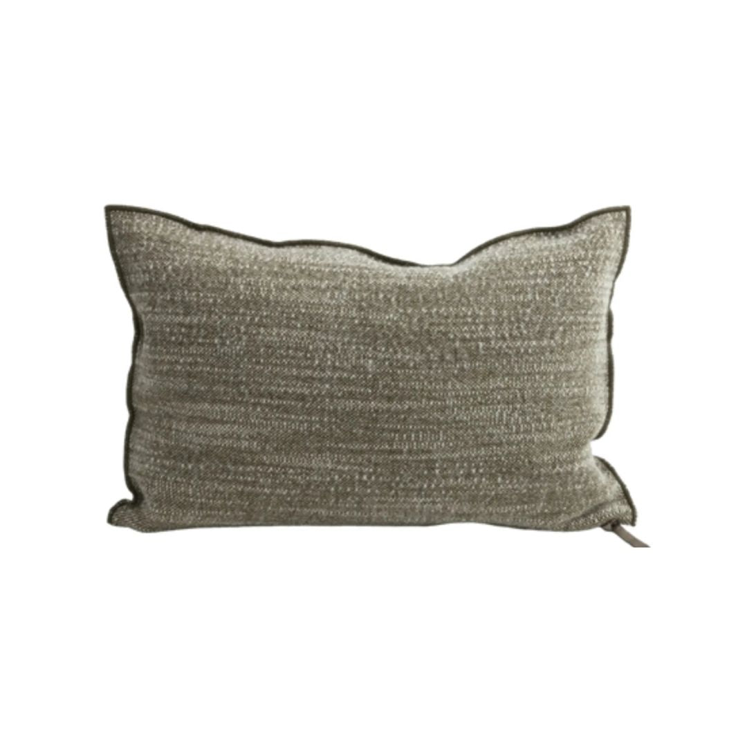 Coussin 50x70 Toile de berger Kaki Maison de Vacances design premium décoration