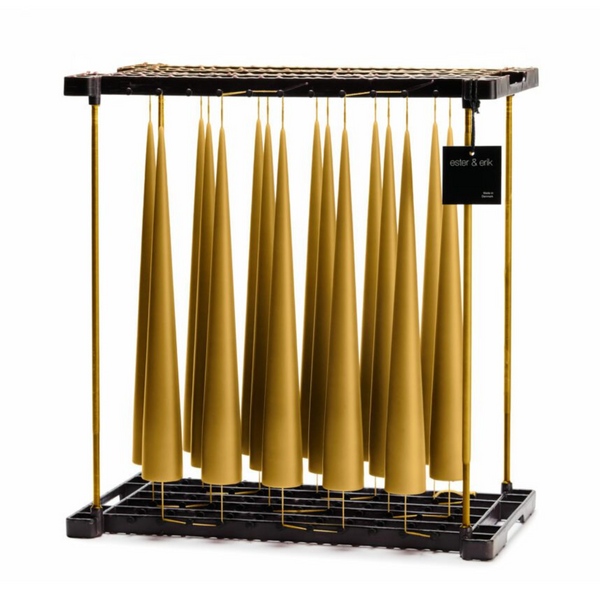 Bougie cône 37 cm Seaweed - Ester & Erik - Maison Archibald