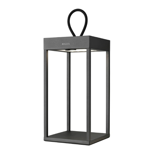 Lampe de jardin rechargeable Grace design contemporain aluminium