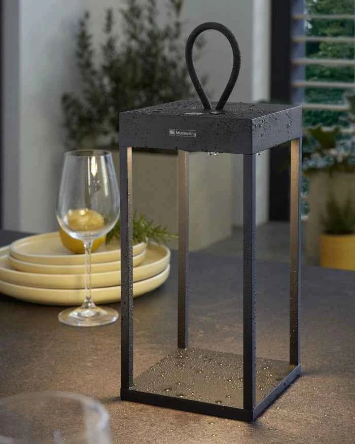 Détail du toit de la lanterne Grace avec système LED dimmable