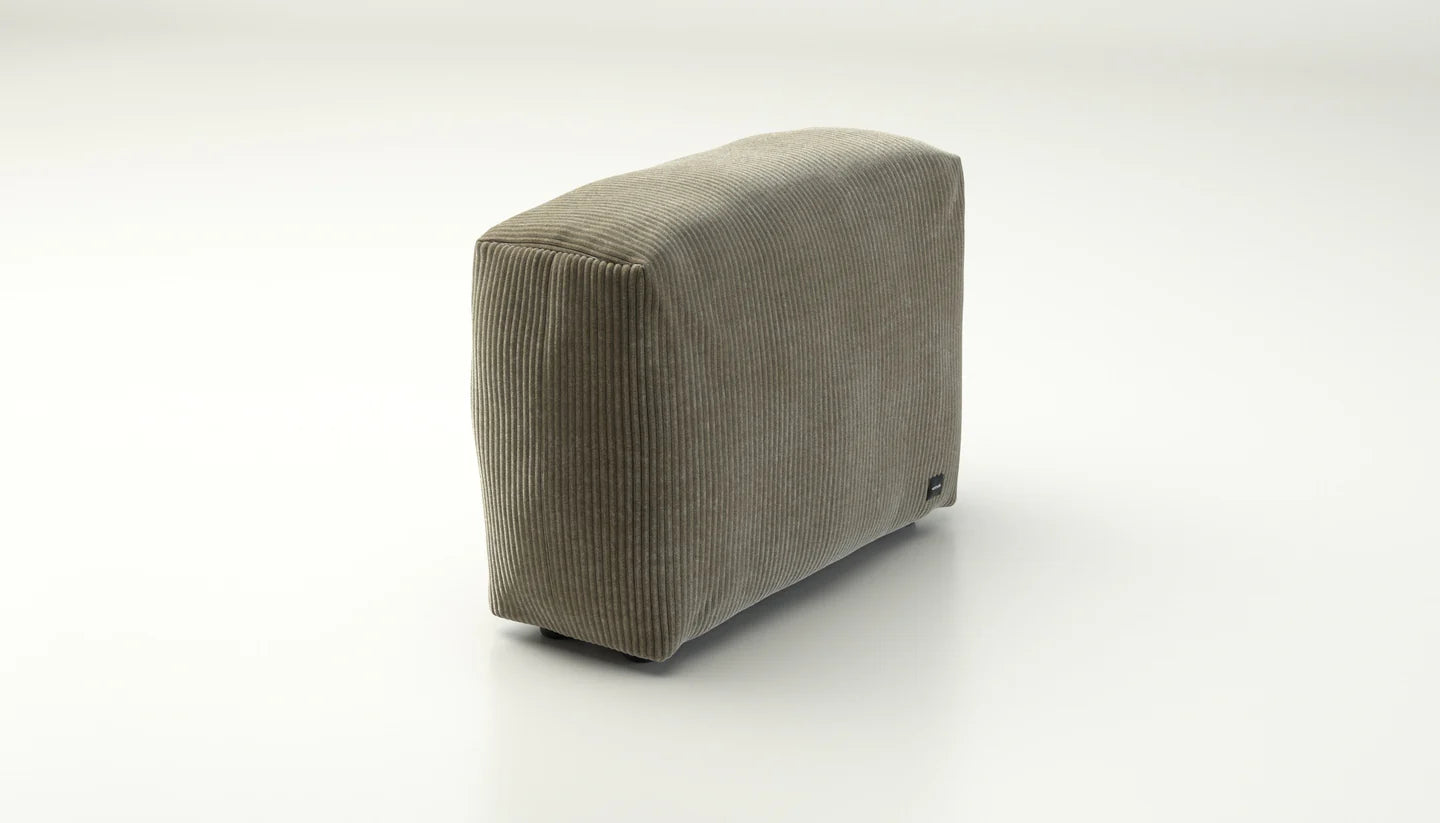 Detail tissu Loop Loop texturé du module sofa side Vetsak