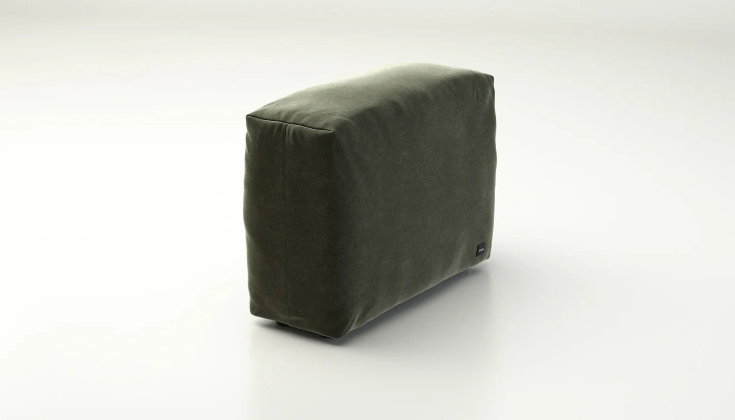 Detail structure légère robuste module sofa side Vetsak