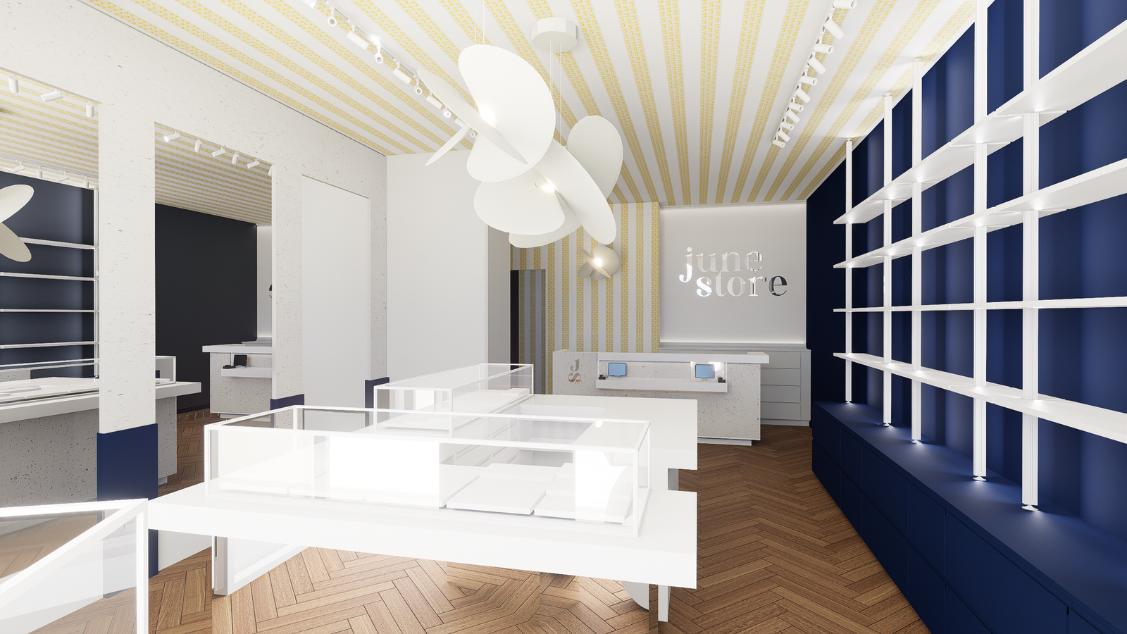 store fit-out interior design global concept Rennes