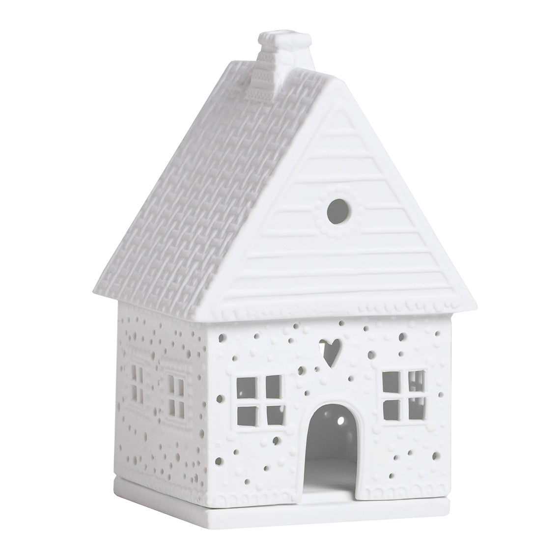 Porcelain Gingerbread House with Light - Räder