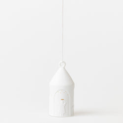 Ornement de Noël en porcelaine - La Crèche - Räder