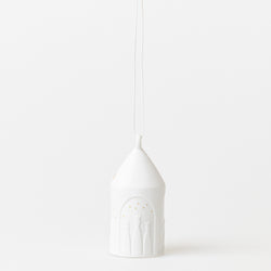 Ornement de Noël en porcelaine - La Crèche - Räder