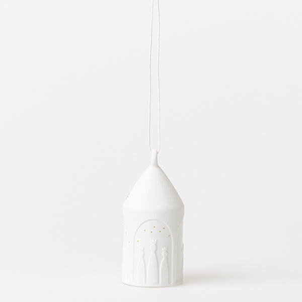 Ornement de Noël en porcelaine - La Crèche - Räder - 2