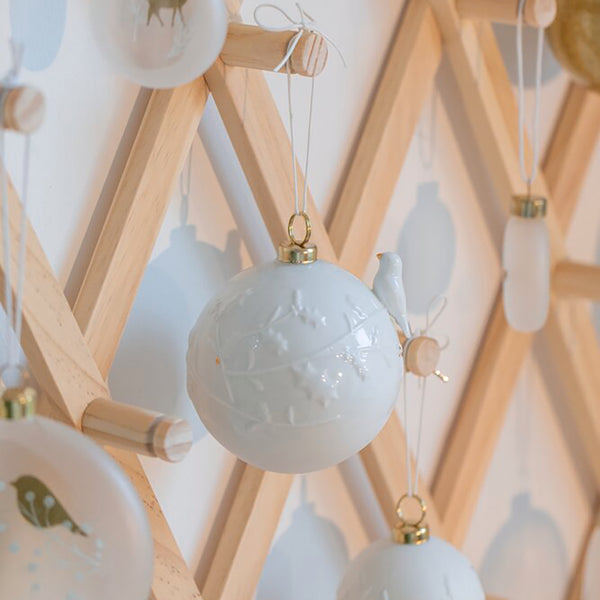 Porcelain Christmas bauble - The bird - Räder - 2
