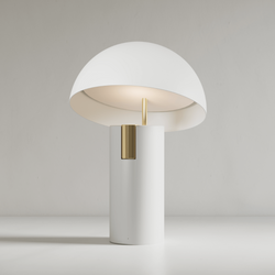 Lampe Alto - Jaune Studio - Blanche