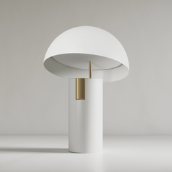 Lampe Alto - Jaune Studio - Blanche