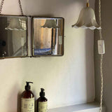 Suspension porcelaine enfantine Lili style vintage opaline Enamoura