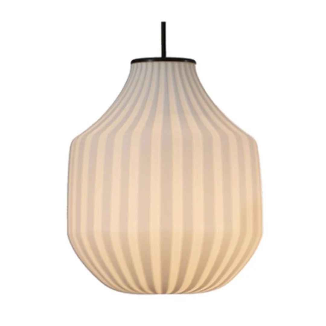 Lampe suspendue Circus Karman bandes contrastées décoration premium