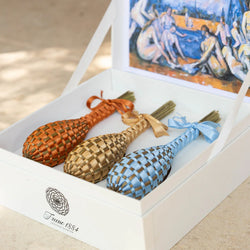 Coffret trio de fuseaux de Lavande- Hommage à Cézanne Les Baigneuses – Franc 1884