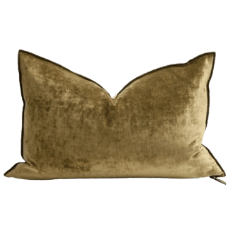Coussin 50x70 Toile Nomade Bronze Maison de Vacances design épuré