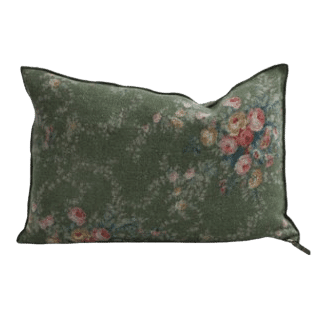 Coussin 30-50 Wabi Pomp Laurier motif botanique Maison de Vacances design premium