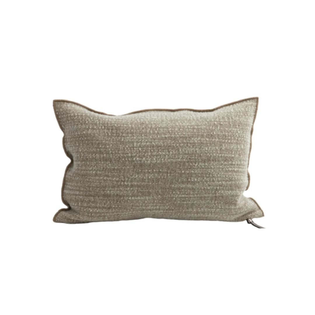Cushion 50x70 Shepherd's Canvas Bark - Maison de Vacances
