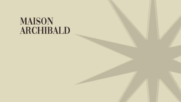 Carte cadeau Maison Archibald